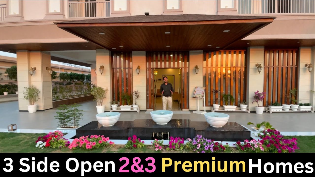 पहली बार आपके बजट 3 Side Open Luxurious & Spacious Flats With Modern Amenities | Flat In Jaipur