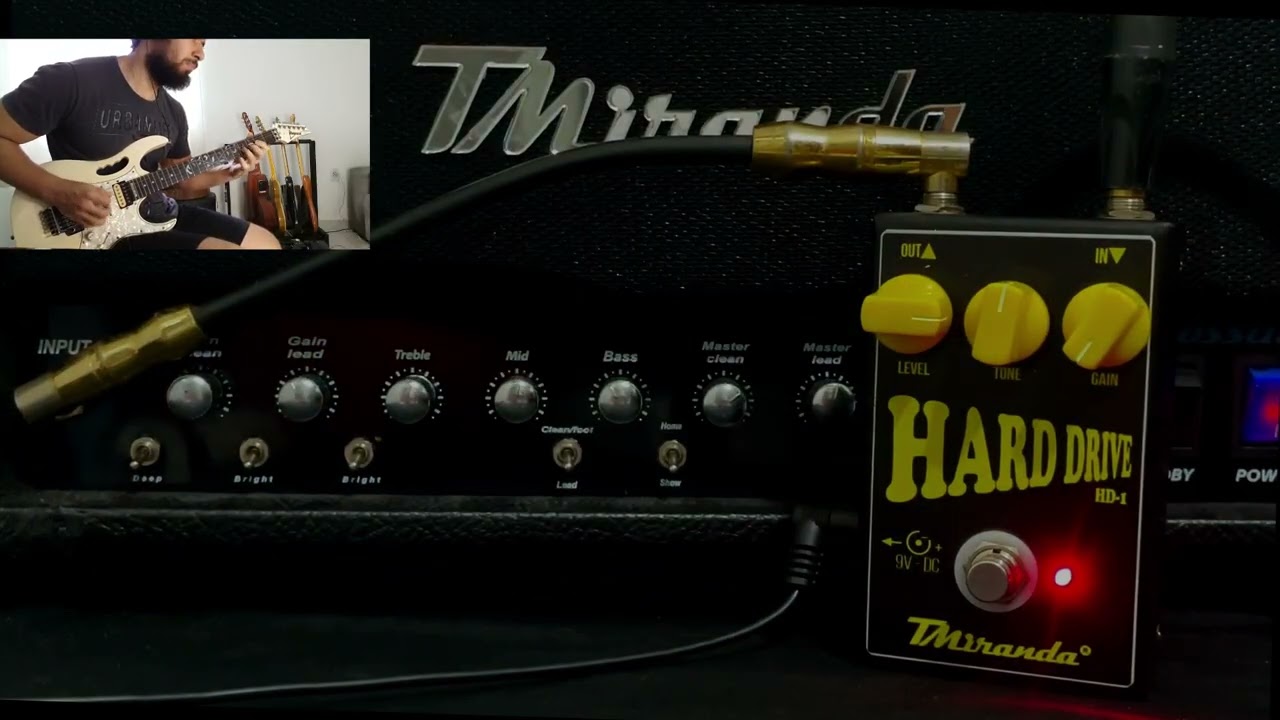 High Gain Tube Amp Colossal 50w TMiranda   John Petrucci Terminal Velocity Cover