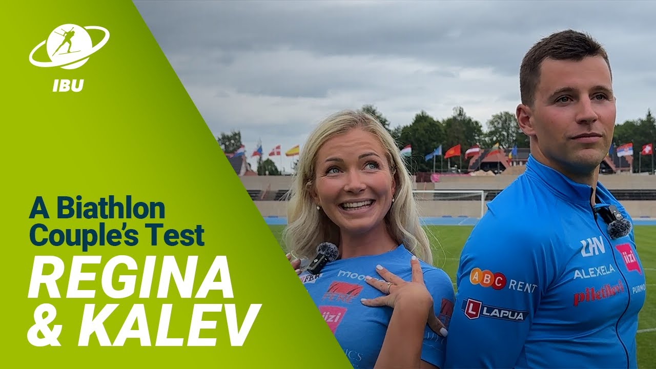 A Biathlon Couple Test with Regina and Kalev Ermits