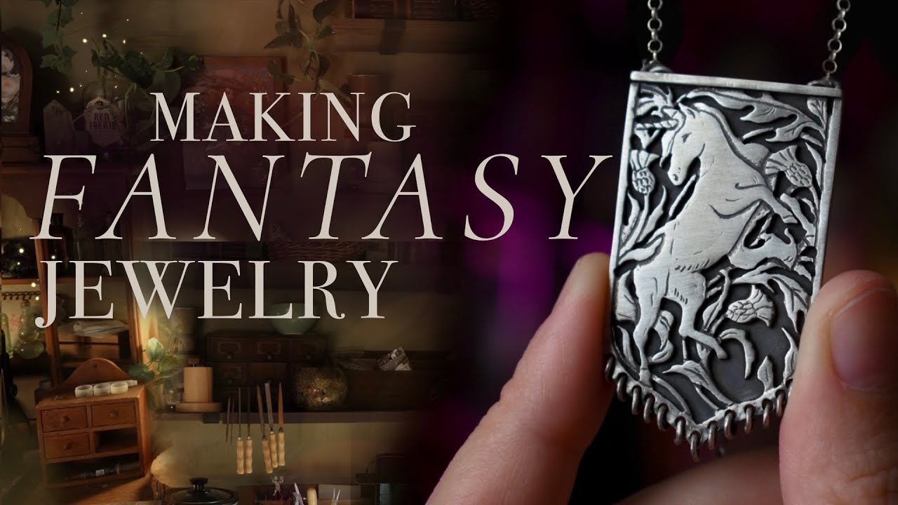 A productive week as a Silversmith | Studio vlog #2 | Handmade Fantasy Jewelry