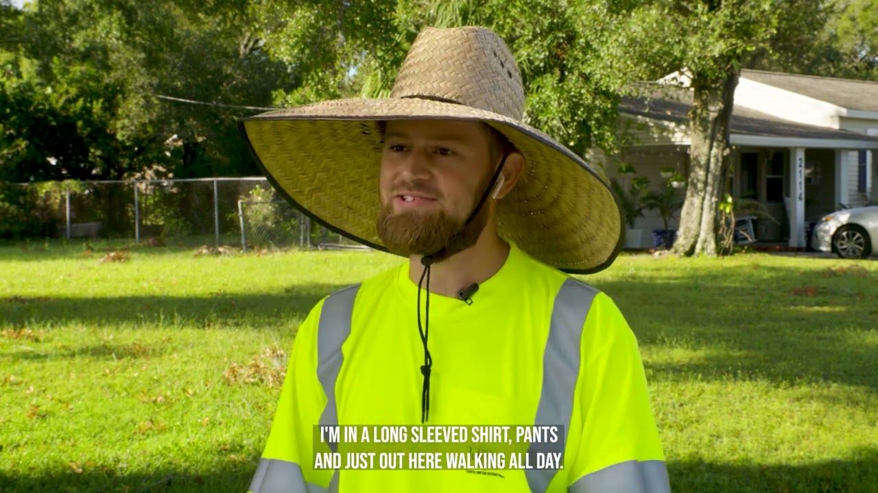 Learn more about being a meter reader with the Tampa Water Department