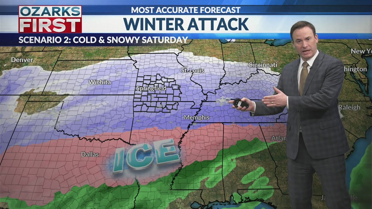 Quiet winter days give way to major cold and maybe some snow