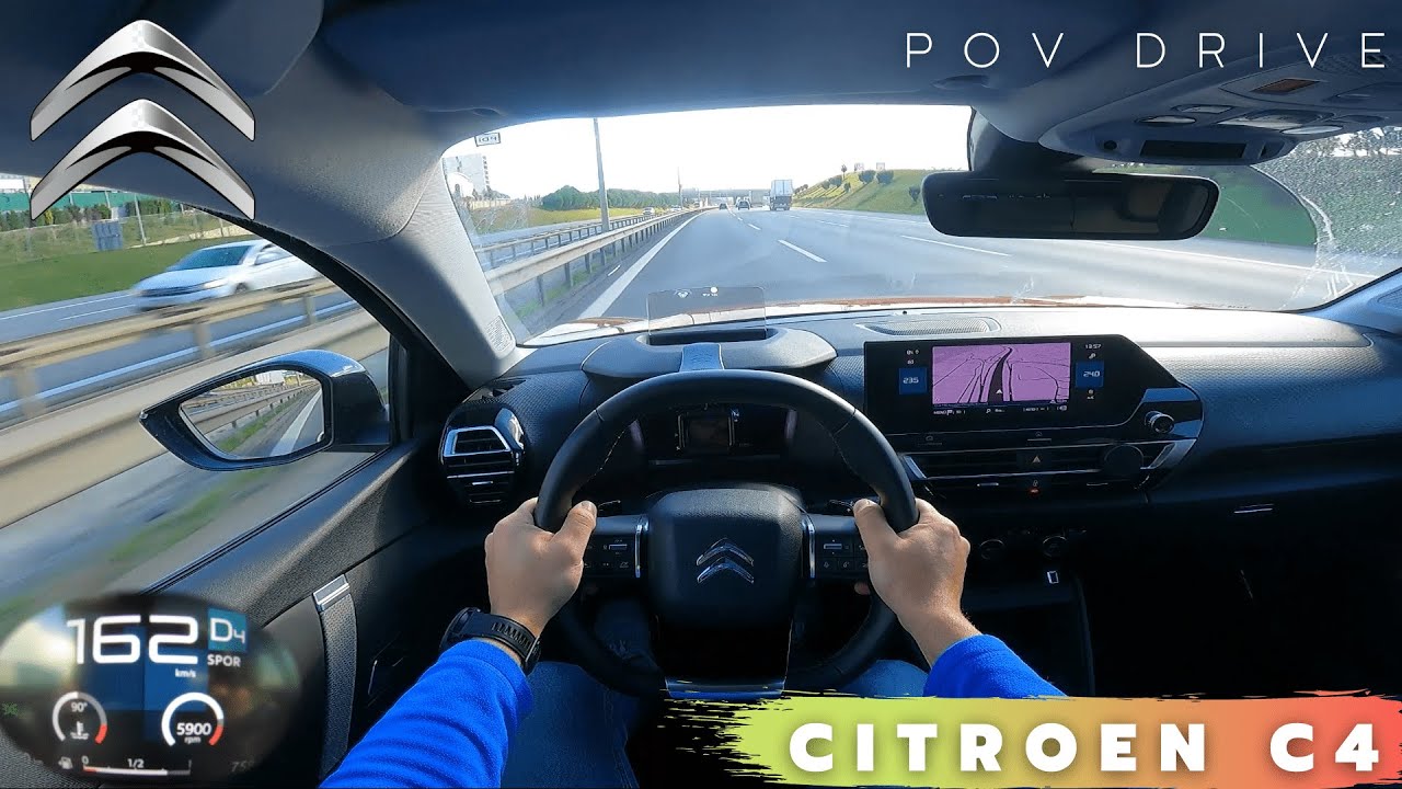 2021 CITROEN C4 1.2 130hp - POV Test Drive (Binaural Audio)