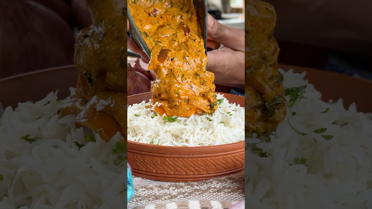 Dahi Pyaaz ki Sabzi 🧅🥛🤤 #food #youtubeshorts #recipe #traditional #rajasthani #omkarpawar