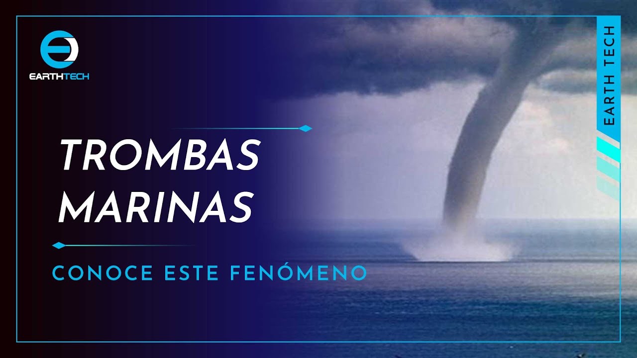 Conoce como se producen este genial fen&oacute;meno natural &iexcl;Trombas marinas!