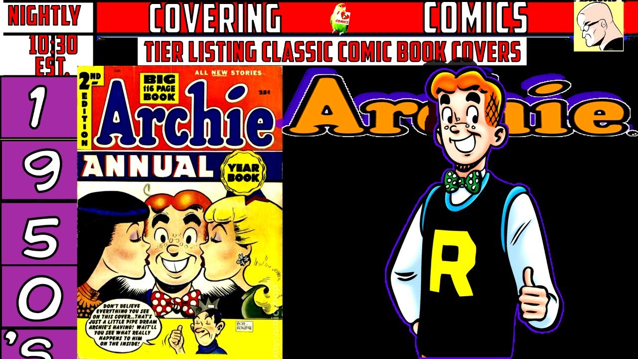 Ranking Archie Comic From The 1950's - Tier List