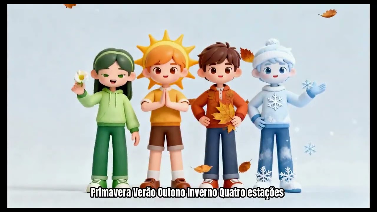 Estações do Ano para Crianças | Música Infantil Educativa | ZigZigBoom