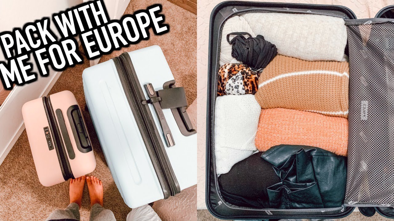 Pack With Me For EUROPE!!!
