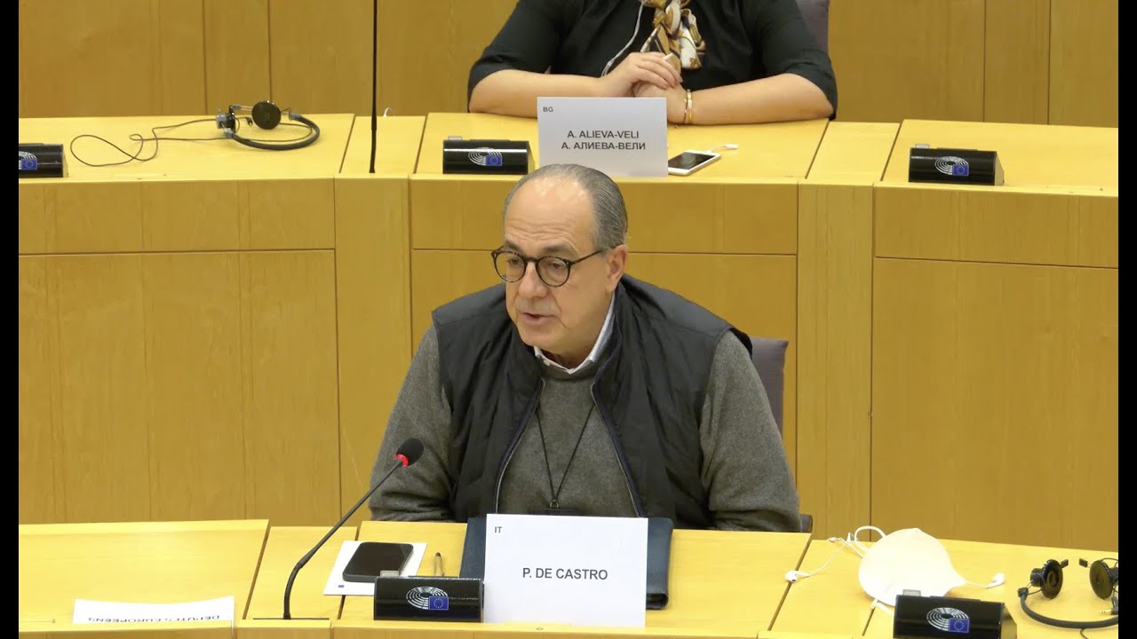 Paolo De Castro interviene in Comagri, la risposta del Ministro francese J. Denormandie.