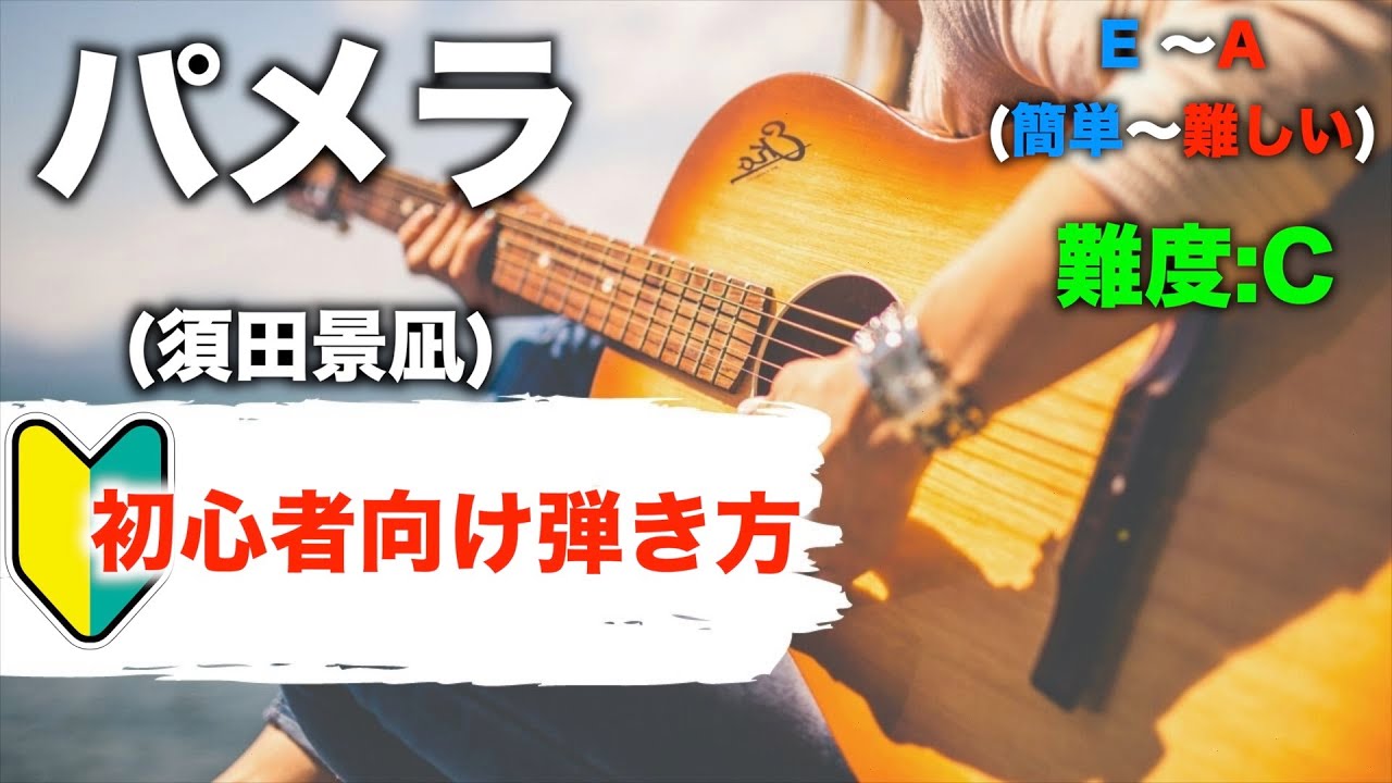 【初心者向け】パメラ/須田景凪-簡単ギター講座【コード】