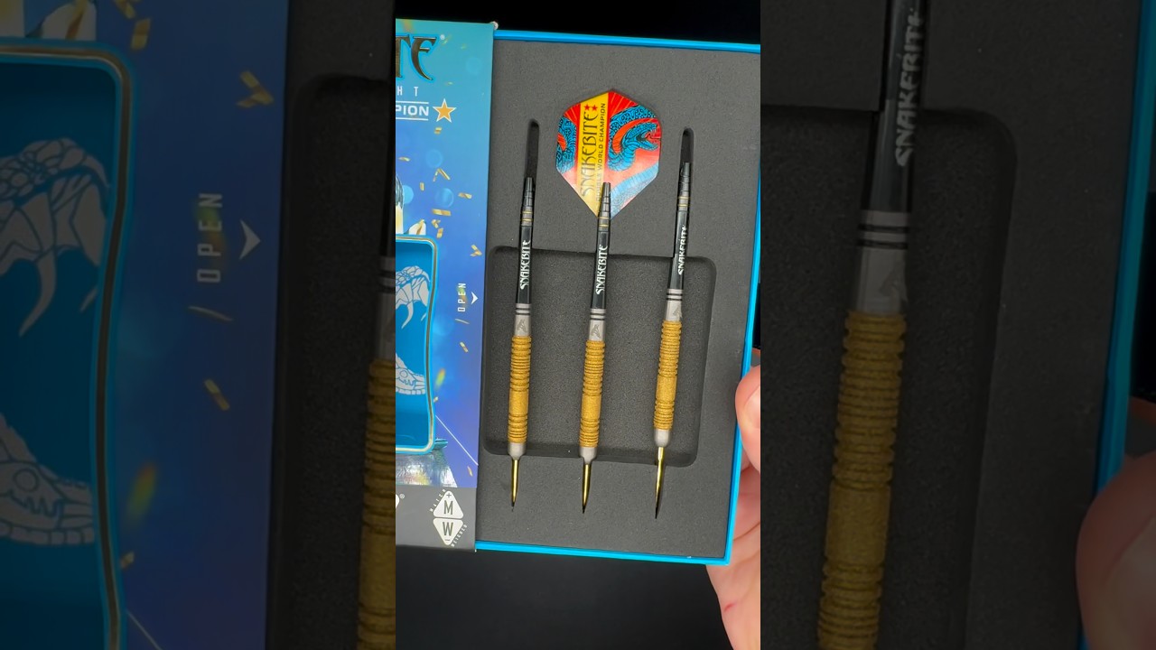 Reddragon Peter Wright DWC Gold SE 90% Steeldarts#reddragon #petersright #worldchampion #dartfieber