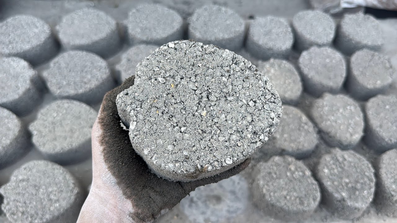 🍓shape series #3 ||white stony sand cement dry floor crumbling 🔥