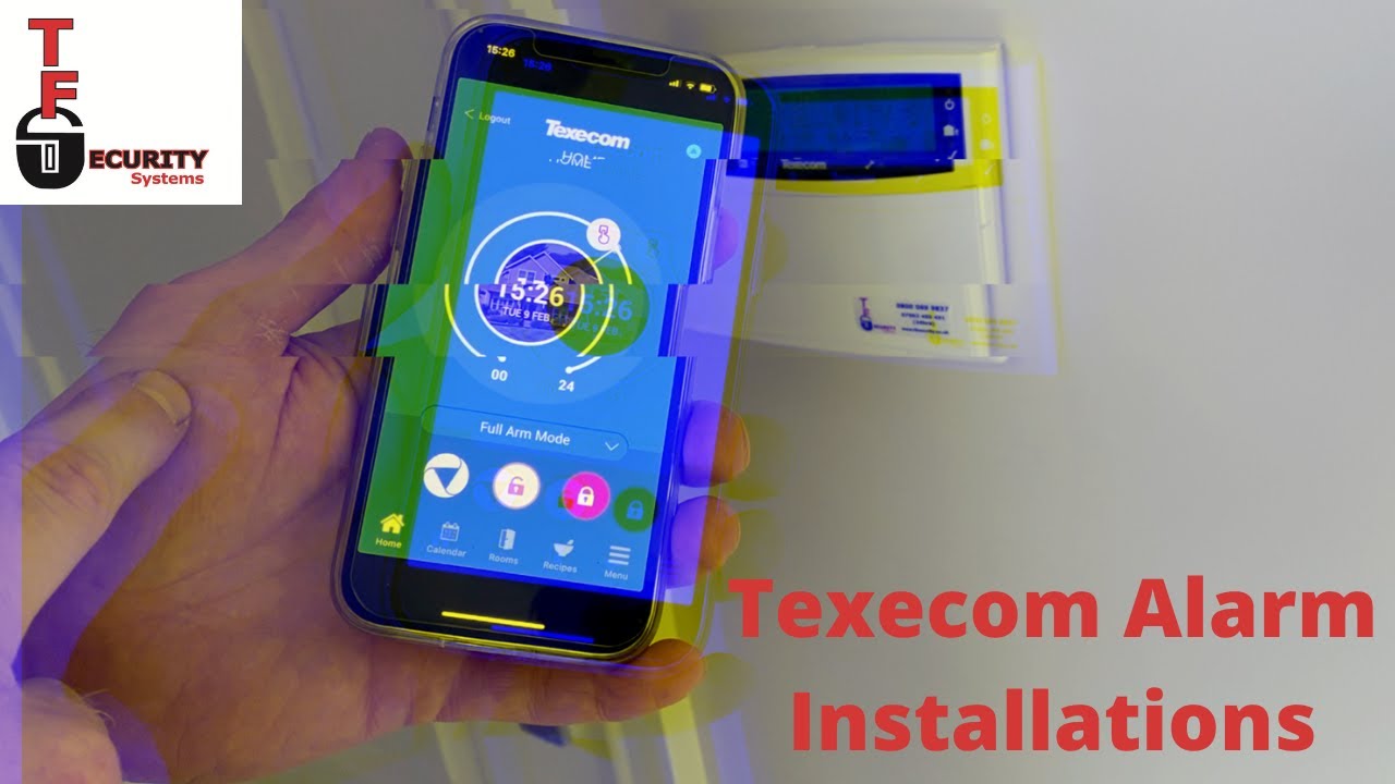 Texecom Alarm Installation - TF Security Systems LTD
