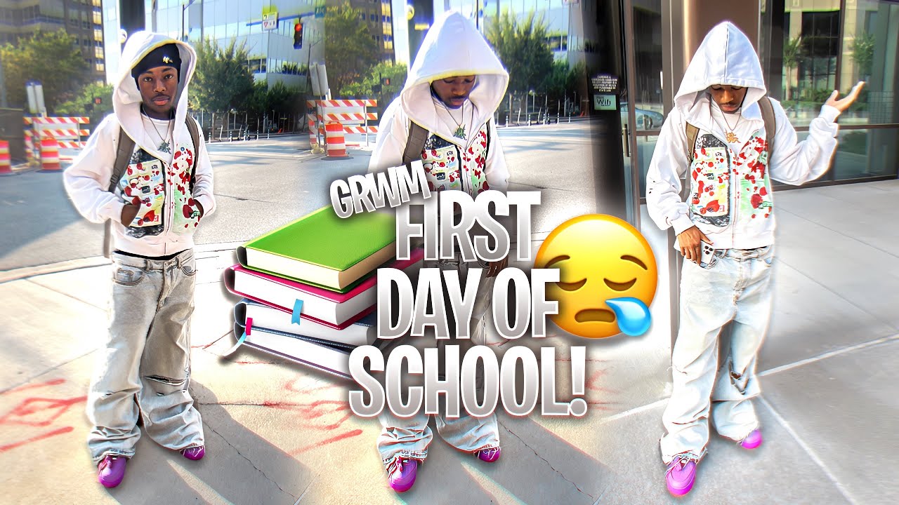 GRWM: FIRST DAY OF SCHOOL + VLOG | SENIOR YEAR 2025 | LAST FIRST DAY🔥 