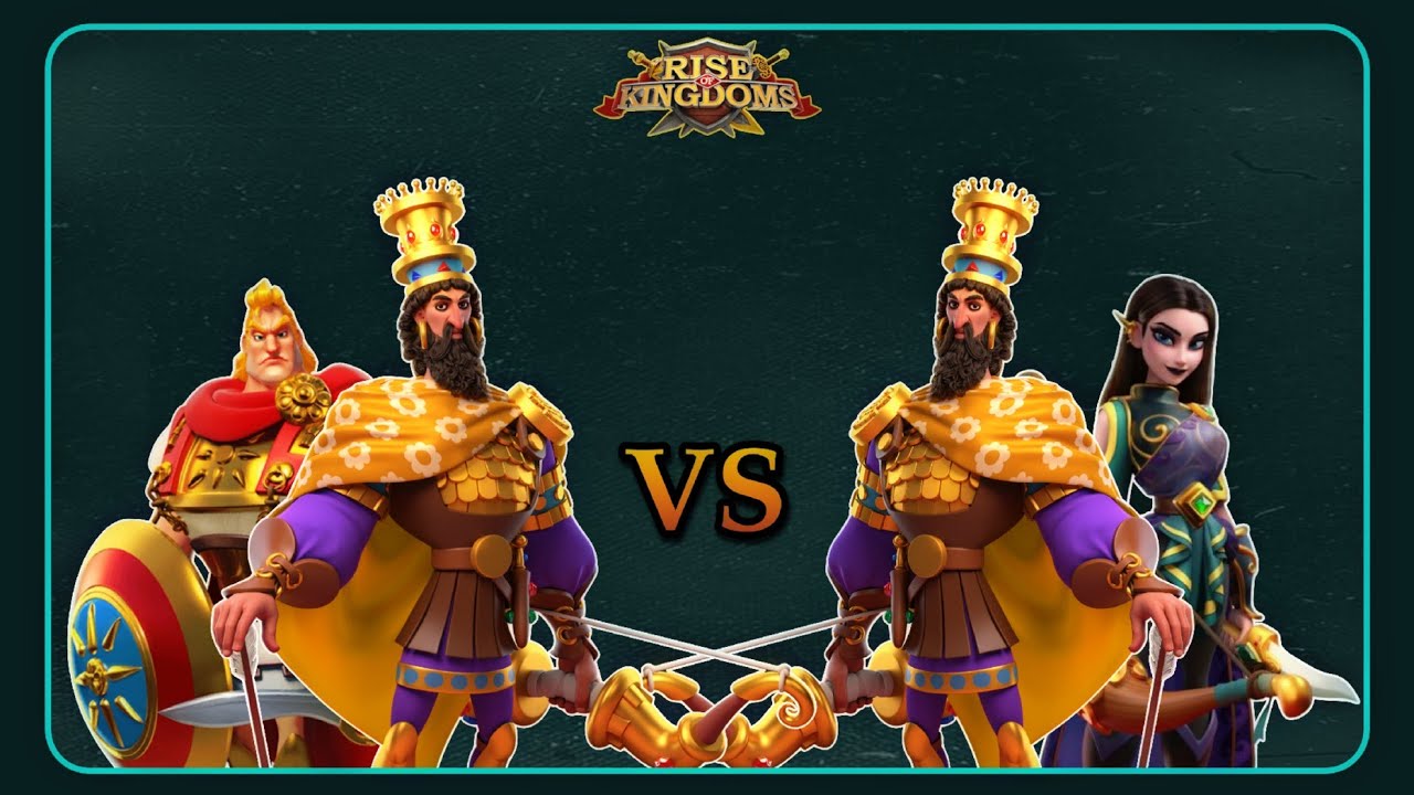 Cyrus/Alexander VS Cyrus/Artemisia - Rise of Kingdoms