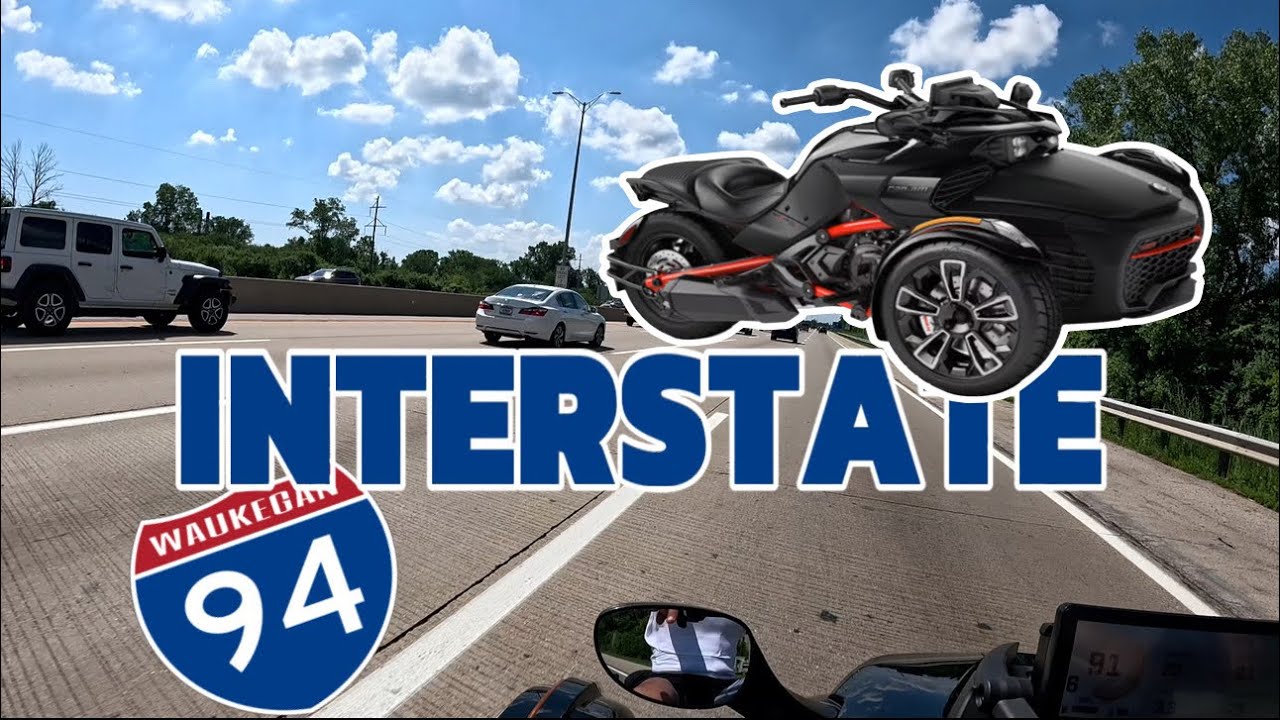 New Spyder / First Ride On Hwy 94