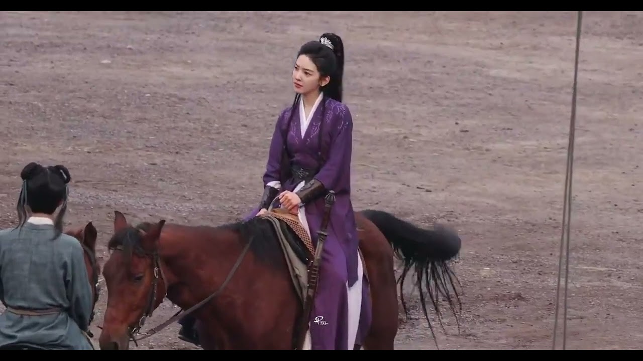 241120 Zhang Ruonan 章若楠 for a Horseback Scene - Zhan Zhao Adventure 雨霖铃