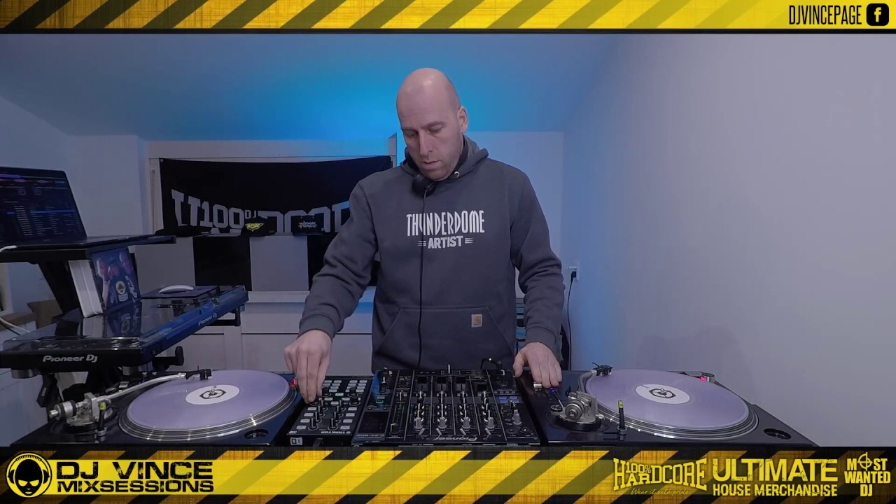 DJ VINCE MIXSESSIONS // 4-2-2019 // 10 Years Ago Millennium Hardcore