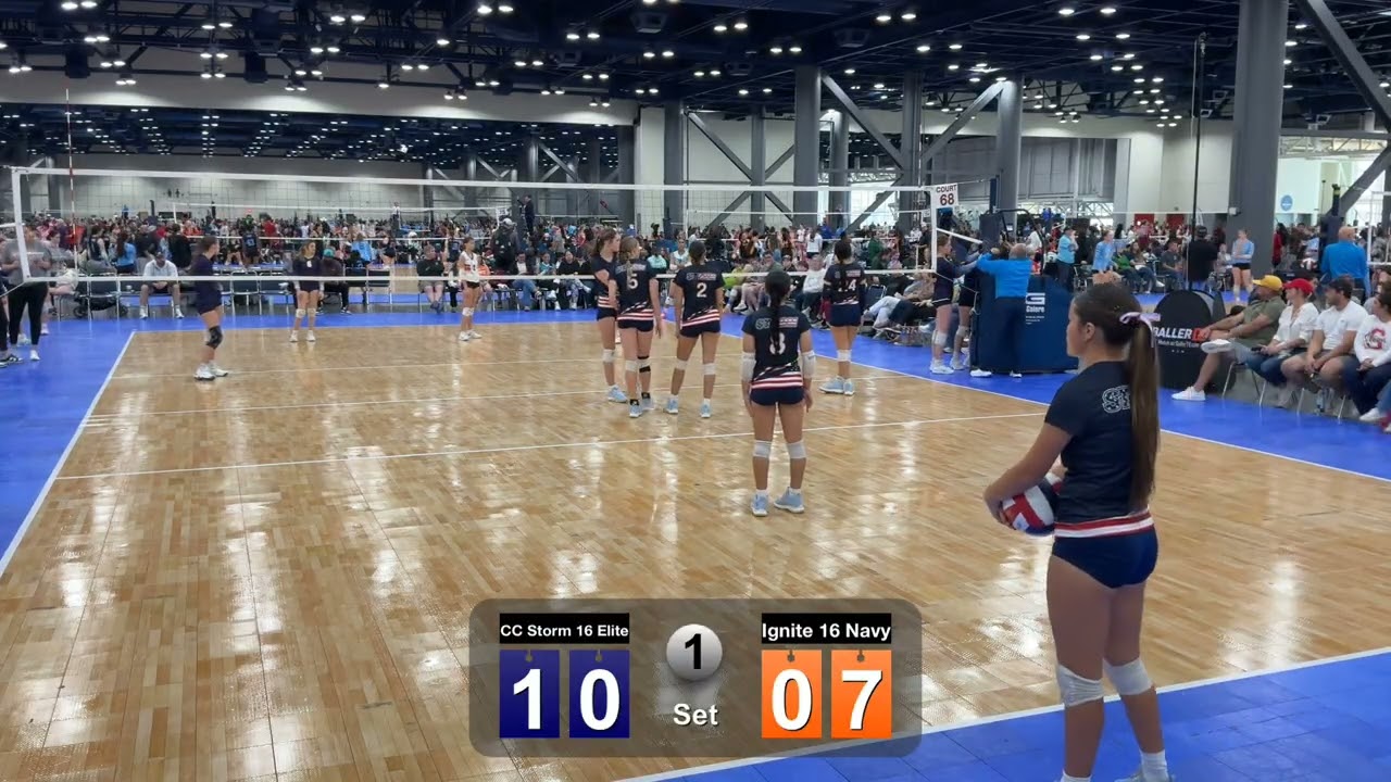 CC Storm 16 Elite vs Ignite 16 Navy 3.7.26 set 1 of 3