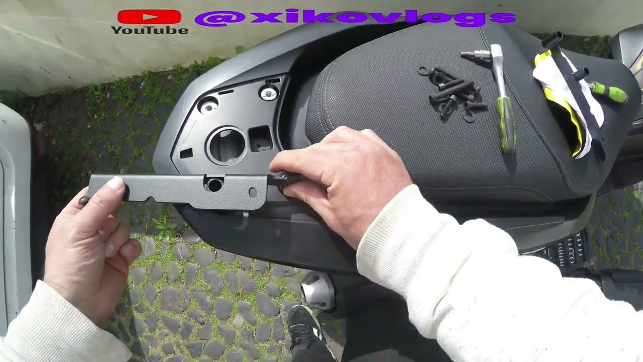 #vlog | Montagem da Top Case na Honda PCX DX 2025 Video Completo