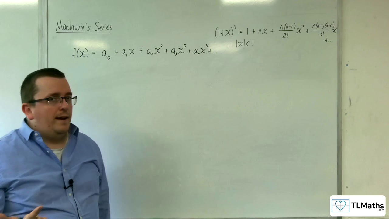 A-Level Further Maths D5-01 Maclaurin Series: Introduction