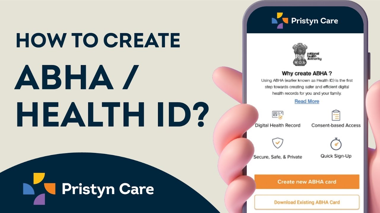 Create Your ABHA | Ayushman Bharat Health Account