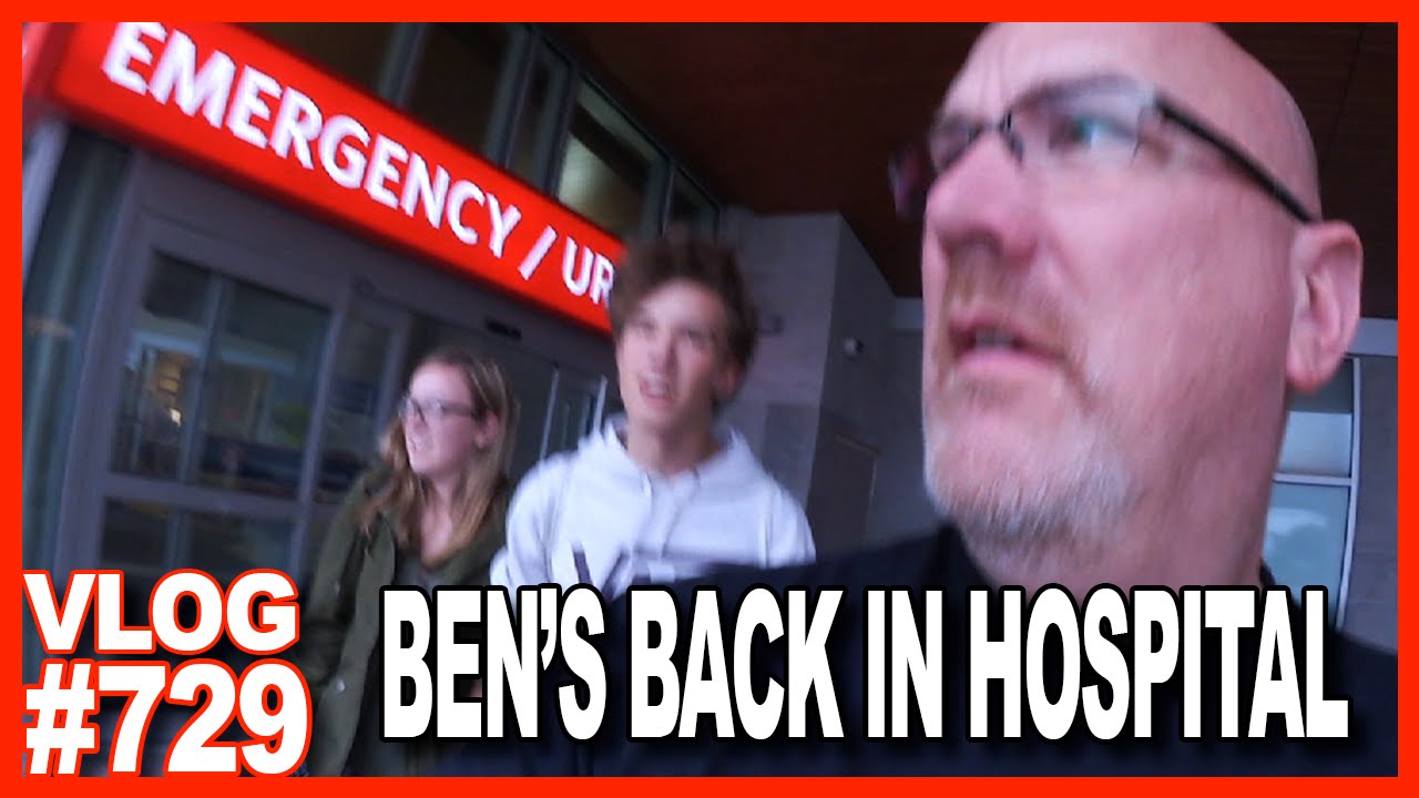 BEN'S BACK IN HOSPITAL