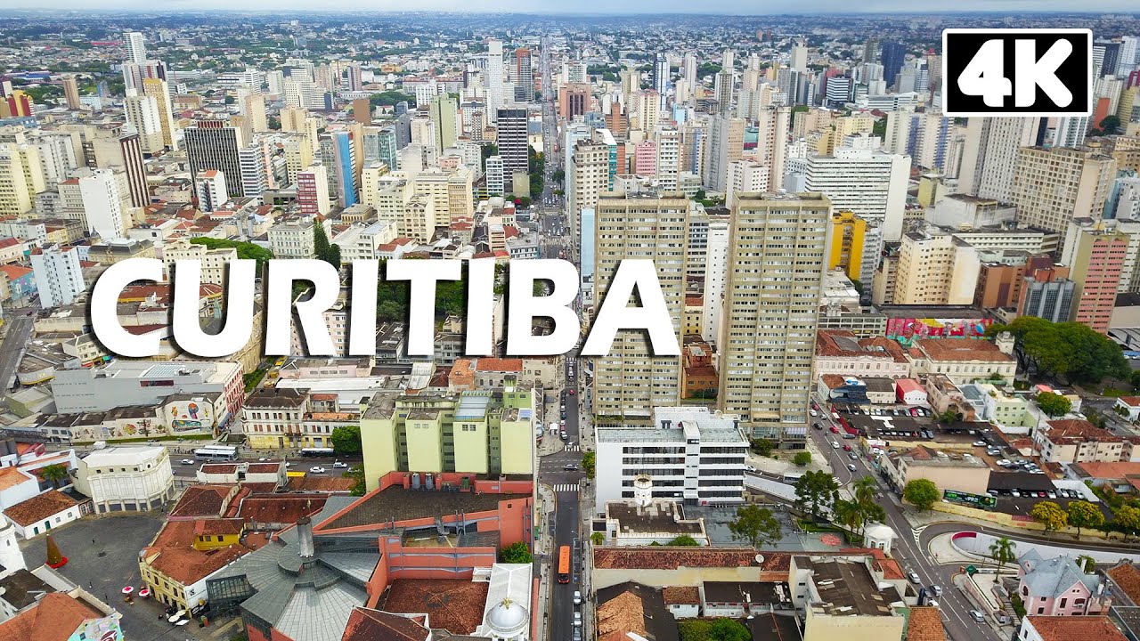 CURITIBA VISTA DE CIMA | 4K