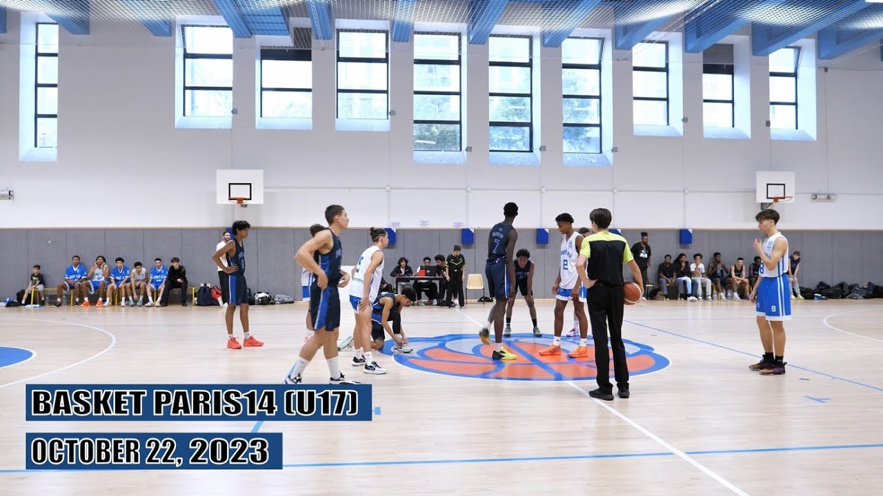 Full-game replays 🏀 #Basketball Match (U17) : BASKET PARIS14 vs St. Leu (21-10-2023)