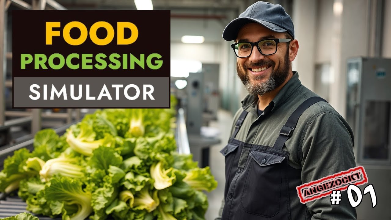 Food Processing Simulator #01 🥬 Now we've got the salad #played #german #boubers