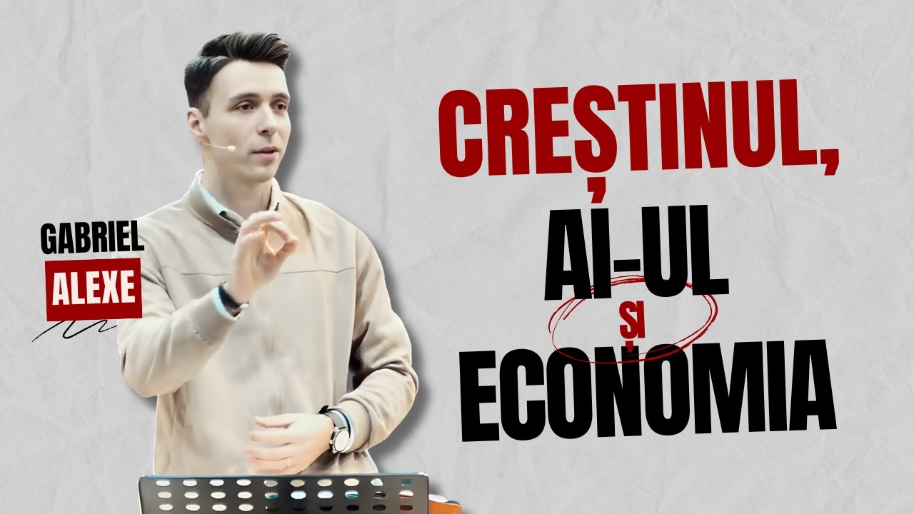 CREȘTINUL, AI-UL și ECONOMIA | Gabriel Alexe | Predici creștine