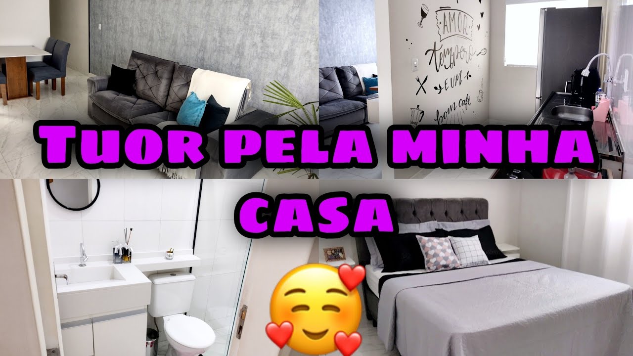 TUOR COMPLETO PELA MINHA CASA | CASA SIMPLES E MODERNA