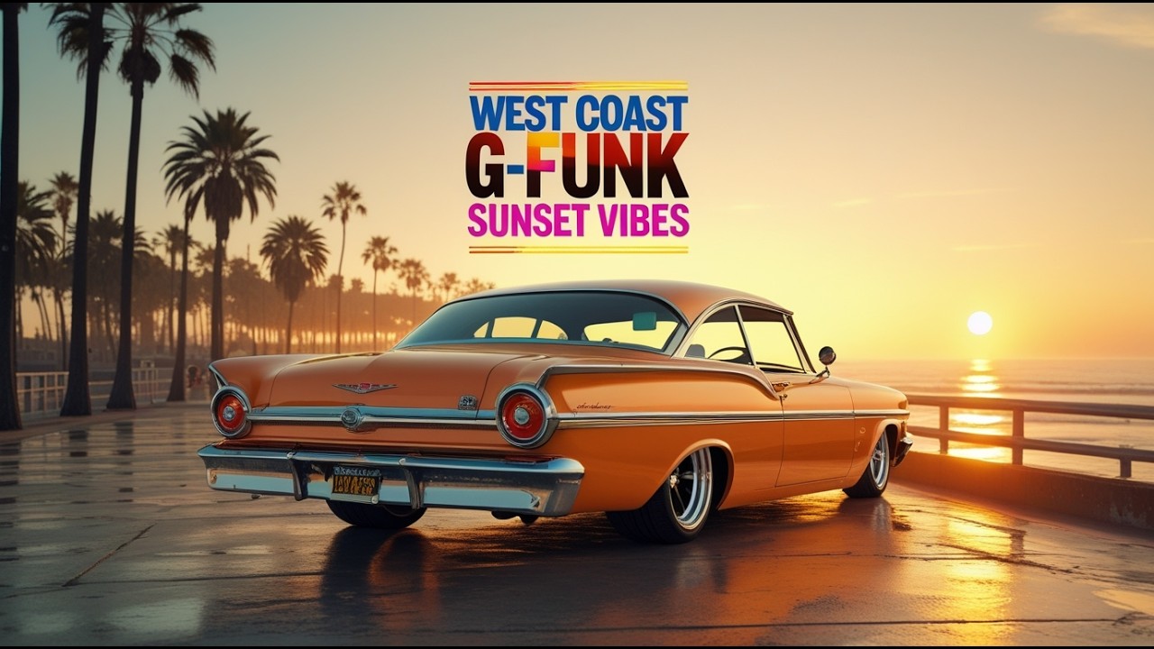 West Coast G-Funk Mix 2026 | Sunset Lowrider Cruising Chill Hip Hop Beats