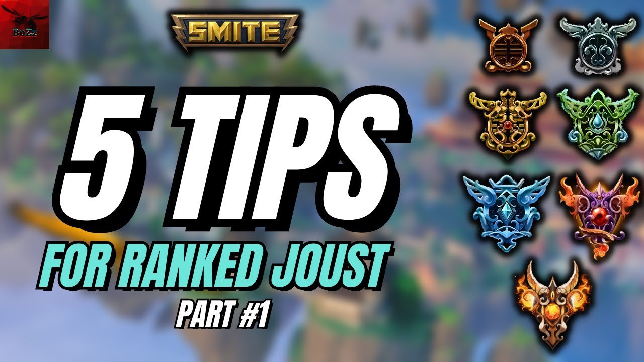 5 Joust Tips Randomly Constructed To Help You Win More Games Part #1 | Smite Ranked Joust