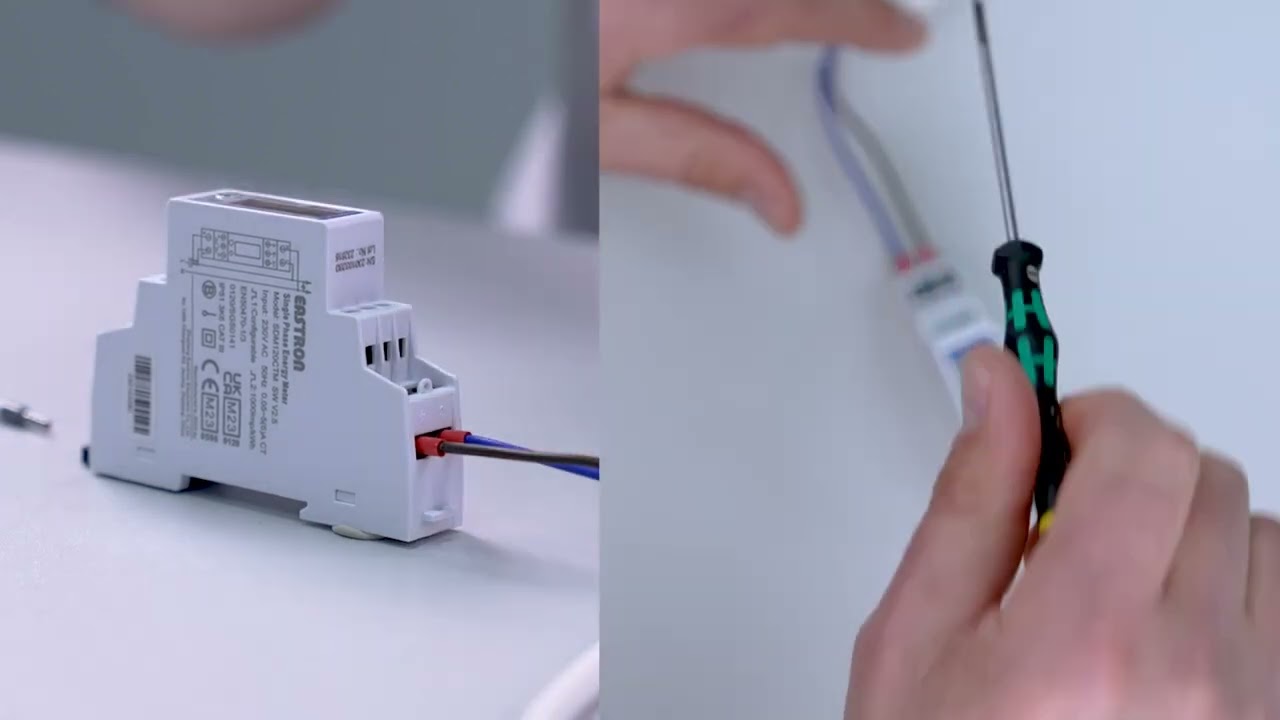 How to Wire and setup Eastron SDM120CTM Single Phase Meter // Solar&Solar Wholesale Solarshop