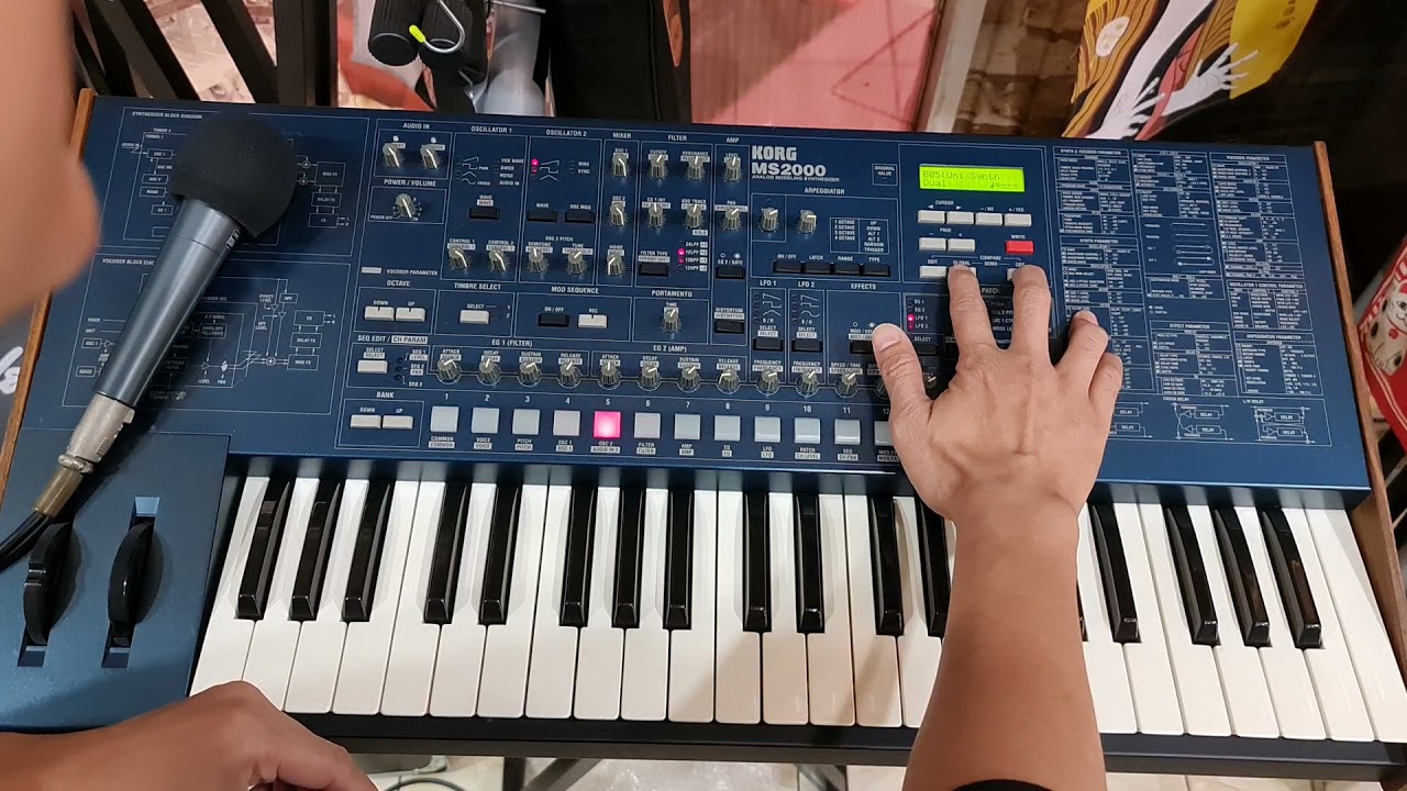รีวิว KORG MS2000 (JAPAN) ซินธ์ในตำนาน ยุค 90 อีกตัวที่น่าสะสม เสียงหนาอ้วนดีมาก