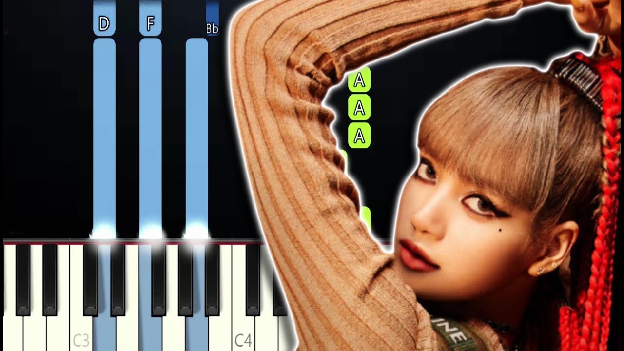 Blackpink LISA - MONEY (Piano Tutorial)
