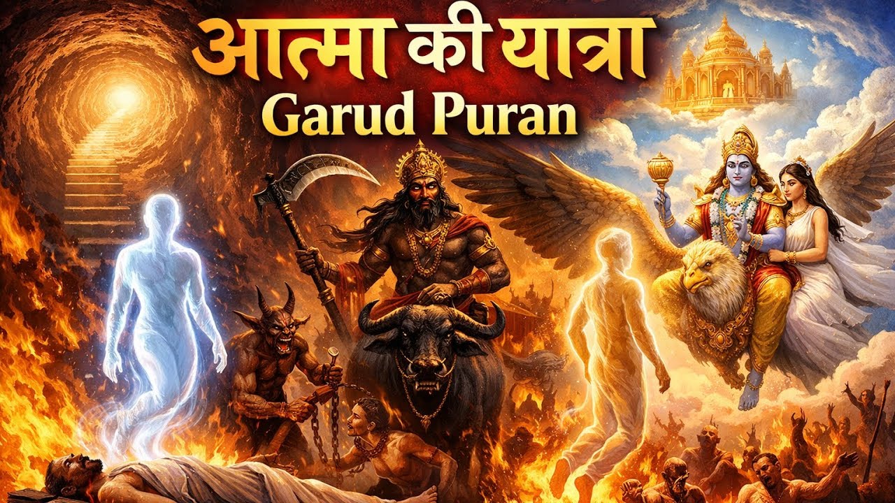 आत्मा की यात्रा| गरुड़ पुराण| Garud Puran| Viral Video|#garudpuran #viralvideo #hindumythology  