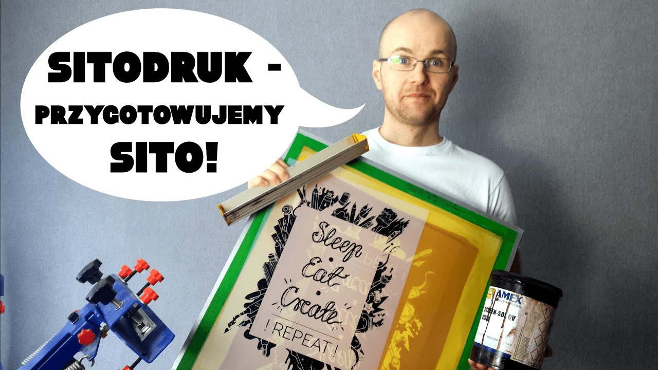 Sitodruk 13 - Przygotowywanie sit - naświetlanie 2.0 - Turdus Concept