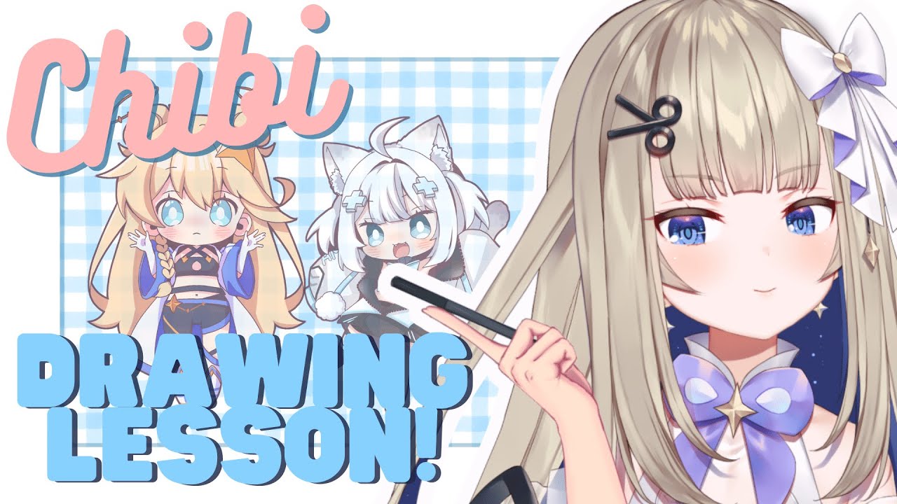 【Shiina's Art Lesson!】Chibi Illustration Tutorial