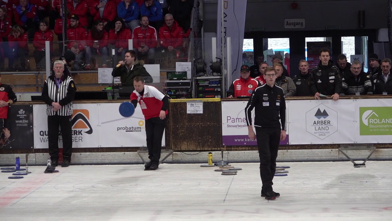 Eisstock WM 2020, Finale Ziel Herren