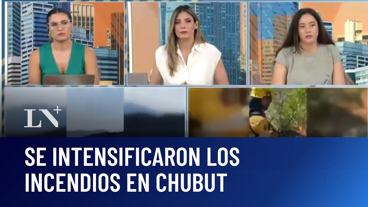 Incendios en Chubut: se intensificó el fuego y hay más de 30.000 hectáreas afectadas