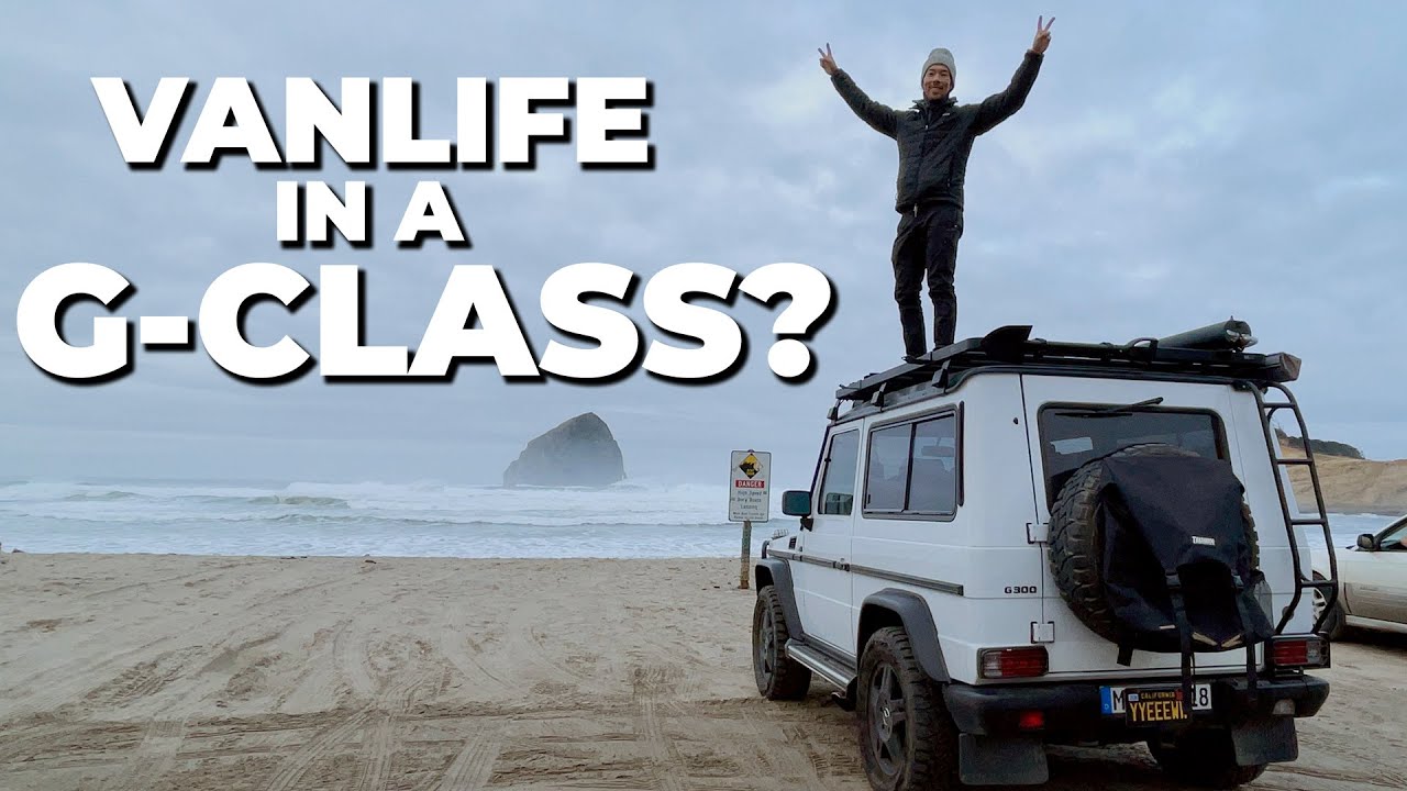 Еду в КАНАДУ и СПЛЮ в своем G-CLASS!!!