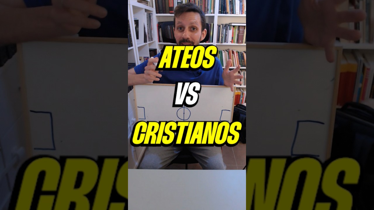 ATEOS vs. CRISTIANOS 😳#hagamosviralajesus #apologetica #dios #filopalomo #ateos #cristianos #ciencia