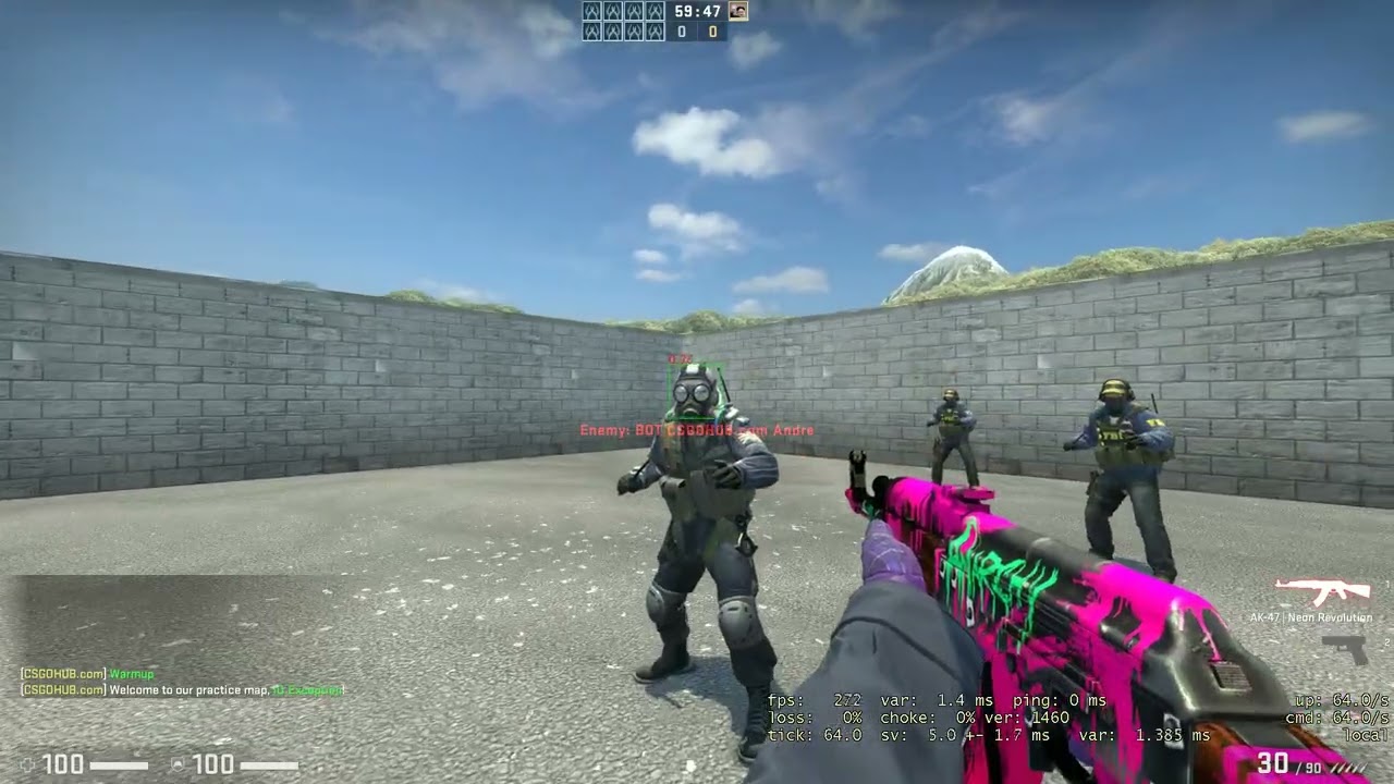 CSGO vision based aimbot demo