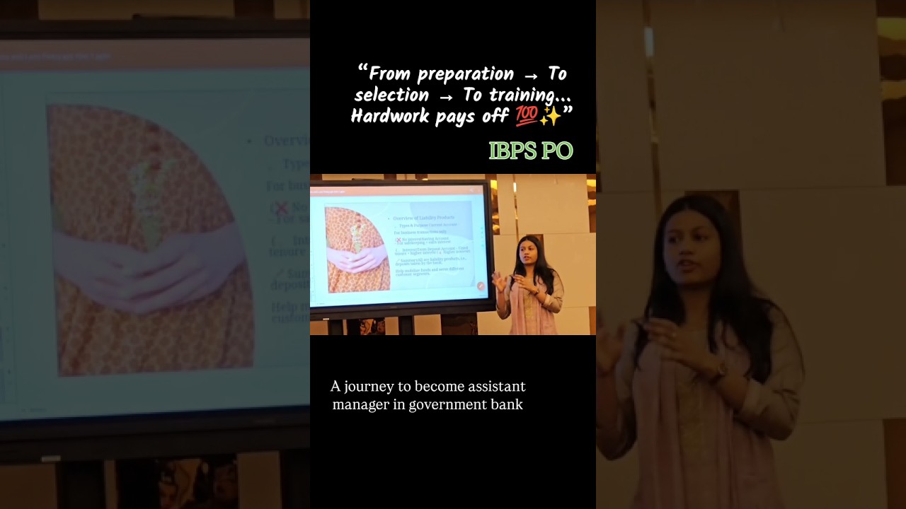 &ldquo;From Preparation to Selection | IBPS PO Journey | Banking Motivation | Central Bank of India&rdquo;