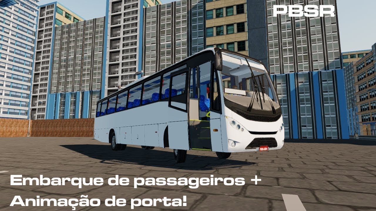 Proton Bus Road - Embarque/Desembarque de passageiros + Anima&ccedil;&atilde;o de portas!