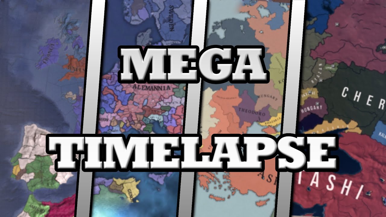 Paradox Mega Timelapse | 769 to 1944