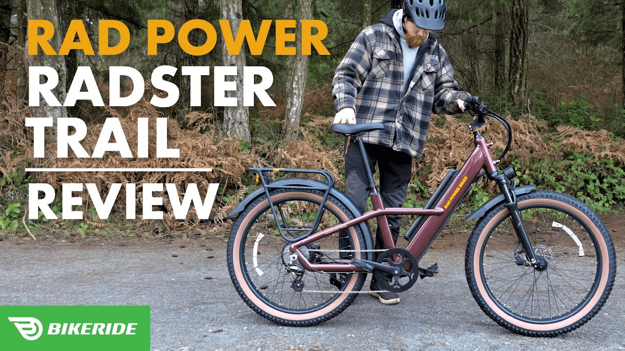 Обзор электровелосипеда Radster Trail от Rad Power Bikes | BikeRide.com