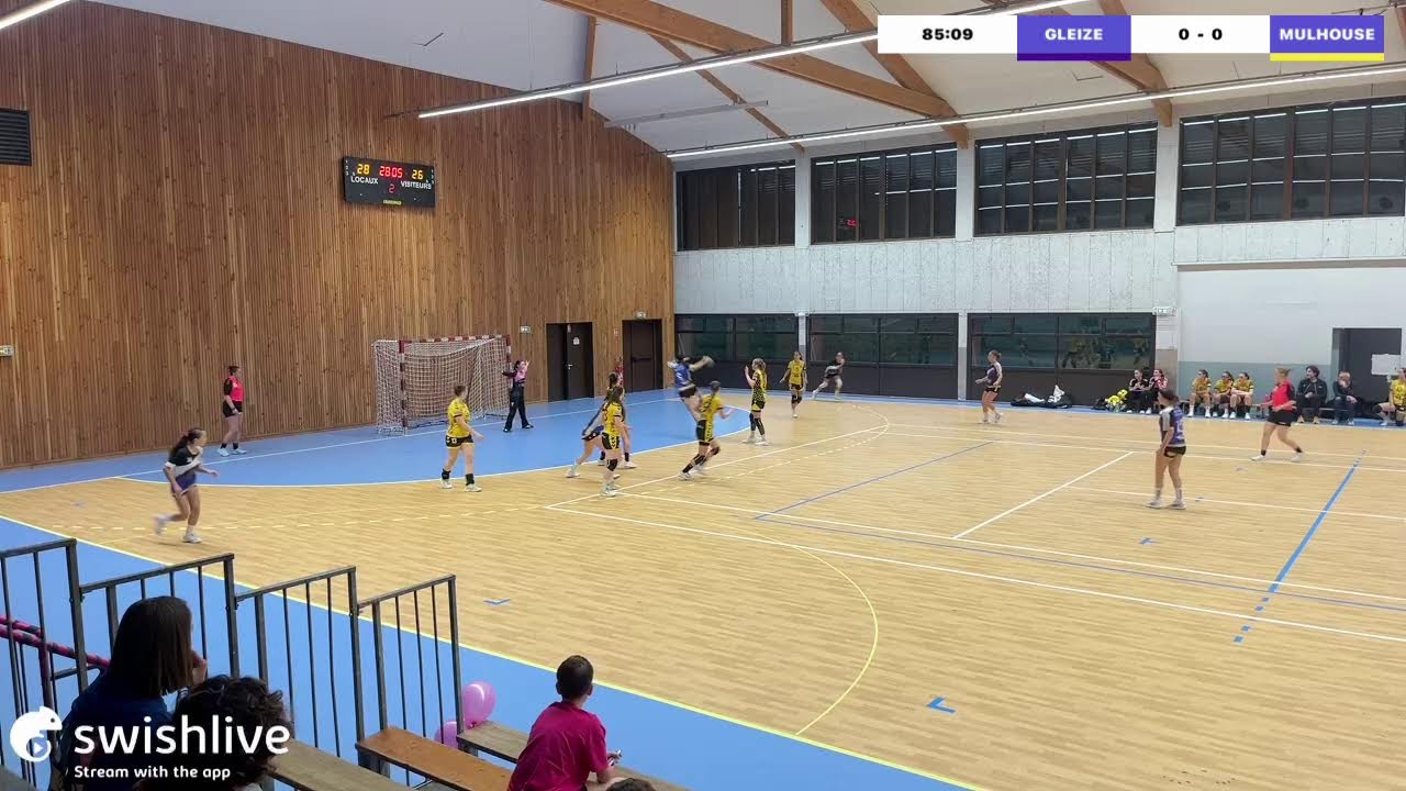 Live propulsé par l'application Swish Live
GLEIZE VS MULHOUSE